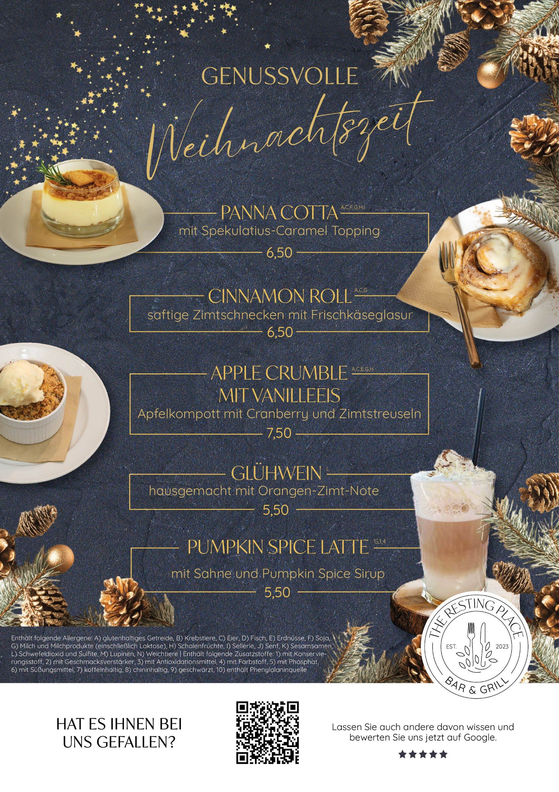 Weihnachten Desserts